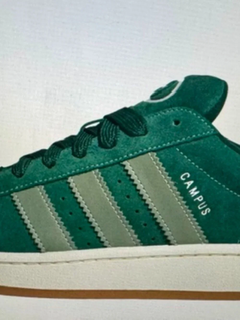 ADIDAS Campus Sneaker Green Suede Mens size 13
